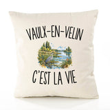 Housse de Coussin Vaulx-en-Velin c’est la vie