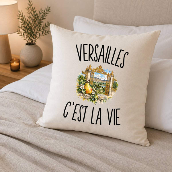 Housse de Coussin Versailles c’est la vie