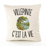 Housse de Coussin Villepinte c’est la vie