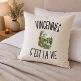 Housse de Coussin Vincennes c’est la vie