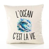 Housse de Coussin L’Océan c’est la vie