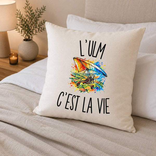 Housse de Coussin L’Ulm c’est la vie