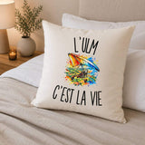 Housse de Coussin L’Ulm c’est la vie