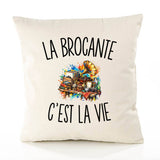 Housse de Coussin La Brocante c’est la vie