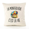 Housse de Coussin La Montgolfière c’est la vie