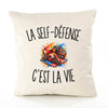 Housse de Coussin La Self-Défense c’est la vie