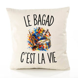 Housse de Coussin Le Bagad c’est la vie