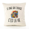 Housse de Coussin Le Linge Qui S’Entasse c’est la vie