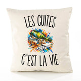 Housse de Coussin Les Cuites c’est la vie