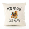 Housse de Coussin Mon Airedale c’est ma vie