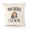 Housse de Coussin Mon Sibérien c’est ma vie