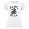 T-shirt de Sport Femme Mon Teckel c'est ma vie