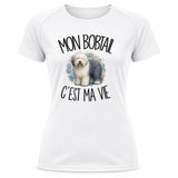 T-shirt de Sport Femme Mon Bobtail c'est ma vie