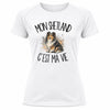 T-shirt de Sport Femme Mon Shetland c'est ma vie