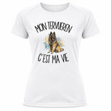 T-shirt de Sport Femme Mon Tervueren c'est ma vie