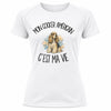 T-shirt de Sport Femme Mon Cocker Américain c'est ma vie