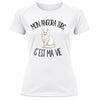 T-shirt de Sport Femme Mon Angora Turc c'est ma vie