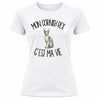 T-shirt de Sport Femme Mon Cornish Rex c'est ma vie
