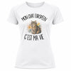 T-shirt de Sport Femme Mon Chat Européen c'est ma vie