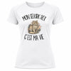 T-shirt de Sport Femme Mon Selkirk Rex c'est ma vie