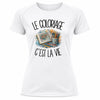 T-shirt de Sport Femme Le coloriage c'est la vie