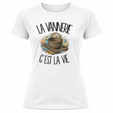 T-shirt de Sport Femme La vannerie c'est la vie