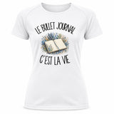 T-shirt de Sport Femme Le bullet journal c'est la vie