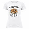T-shirt de Sport Femme Le pain maison c'est la vie