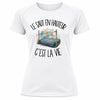 T-shirt de Sport Femme Le saut en hauteur c'est la vie