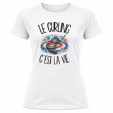 T-shirt de Sport Femme Le curling c'est la vie