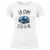 T-shirt de Sport Femme La gym c'est la vie