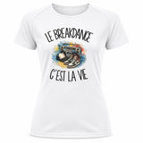 T-shirt de Sport Femme Le breakdance c'est la vie