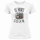 T-shirt de Sport Femme Le blues c'est la vie