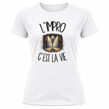T-shirt de Sport Femme L'impro c'est la vie