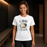 T-shirt de Sport Femme Le sudoku c'est la vie