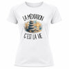 T-shirt de Sport Femme La méditation c'est la vie