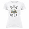 T-shirt de Sport Femme La sieste c'est la vie