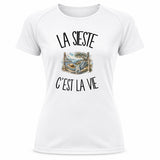 T-shirt de Sport Femme La sieste c'est la vie