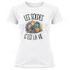 T-shirt de Sport Femme Les soldes c'est la vie