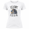 T-shirt de Sport Femme Les loups c'est la vie