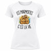 T-shirt de Sport Femme Les marmottes c'est la vie