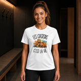 T-shirt de Sport Femme Les castors c'est la vie