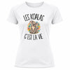 T-shirt de Sport Femme Les koalas c'est la vie