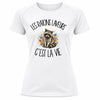 T-shirt de Sport Femme Les ratons laveurs c'est la vie