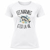 T-shirt de Sport Femme Les narvals c'est la vie