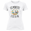 T-shirt de Sport Femme Les mouettes c'est la vie