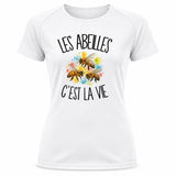 T-shirt de Sport Femme Les abeilles c'est la vie