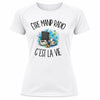T-shirt de Sport Femme Être manip radio c'est la vie
