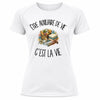 T-shirt de Sport Femme Être auxiliaire de vie c'est la vie