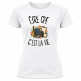 T-shirt de Sport Femme Être CPE c'est la vie